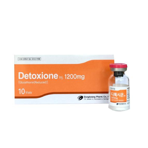 glutathione scavenger in south korea Detoxione 1200mg Injection Lukewarm vitamin c with zinc